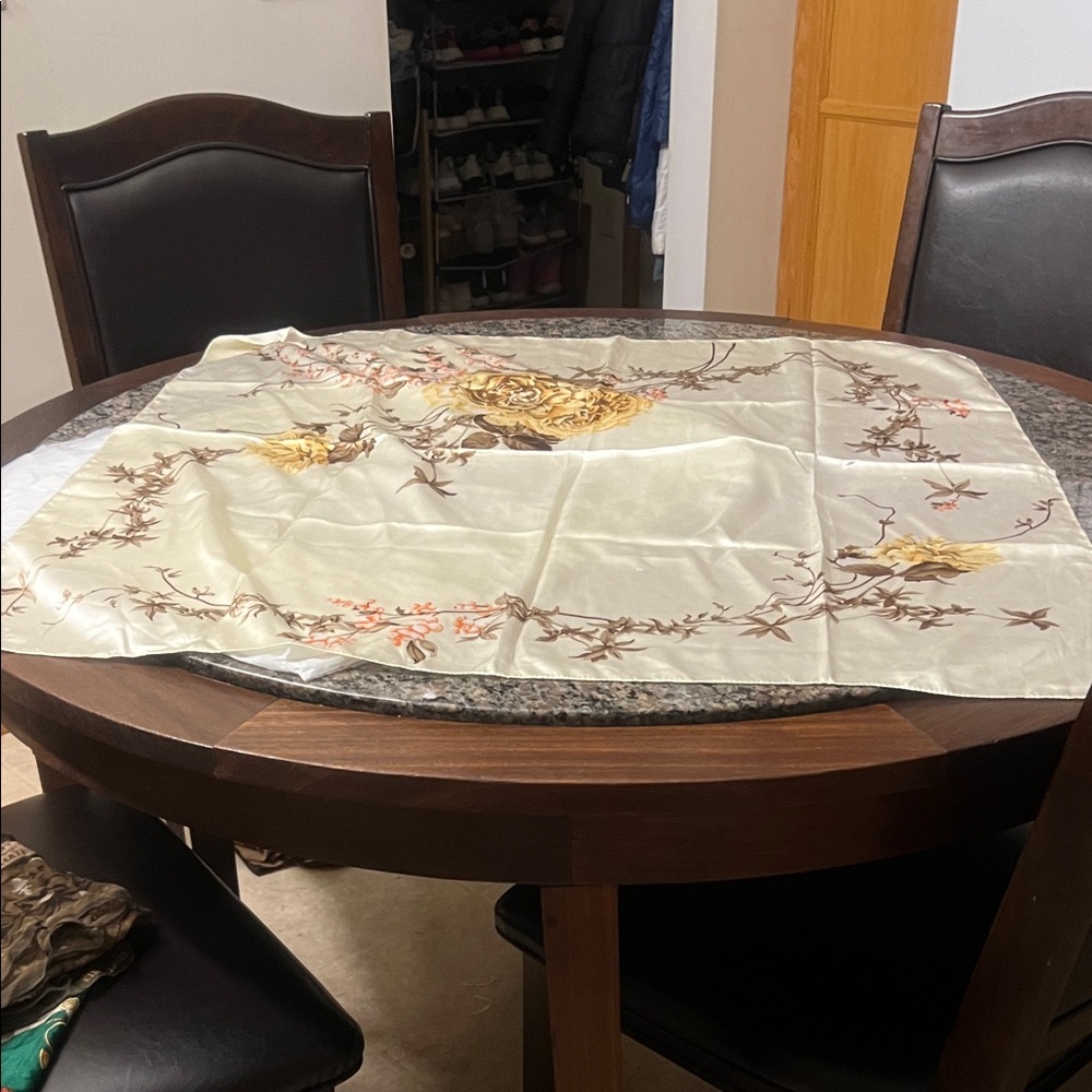 Elegant Floral Scarf